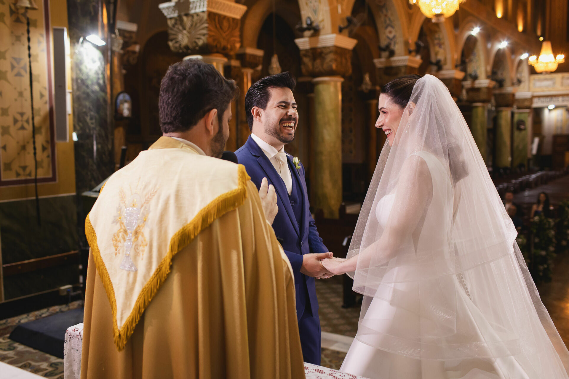 Foto Casamento Andressa e Cesar - Basílica Rio Preto - Imagem 7